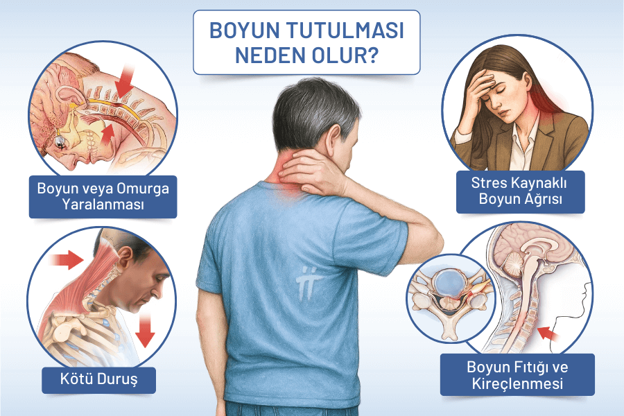 boyun tutulması neden olur