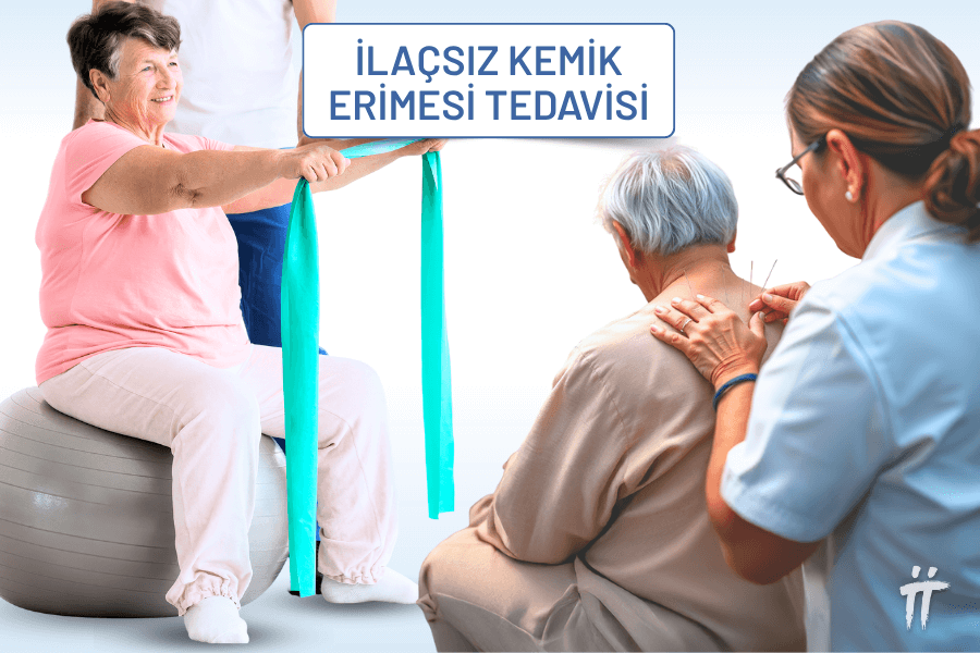  İlaç dışı kemik erimesi tedavisi, fizik tedavi egzersizleri ve tamamlayıcı ağrı yönetimi stratejileriyle yaşam kalitesinin artırılmasını hedefler.
