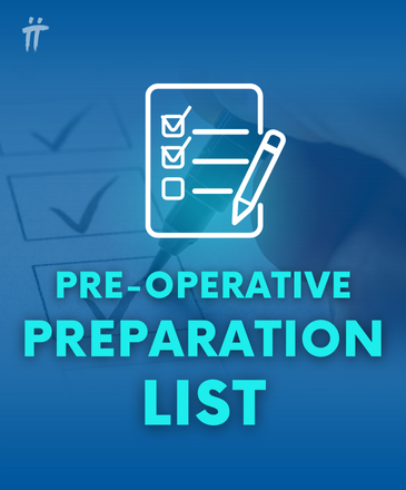 turanturan pre operative preparation list